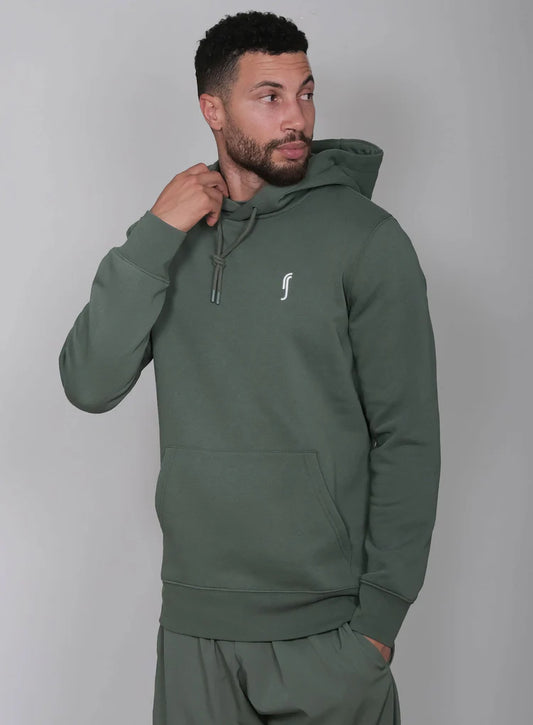 Men's Paris Hoodie - Green (M)