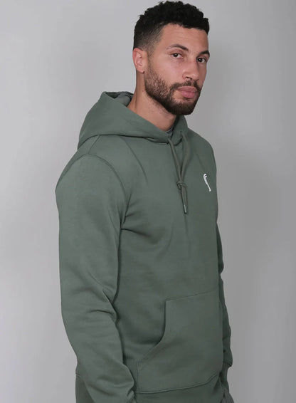 Men's Paris Hoodie - Green (M)